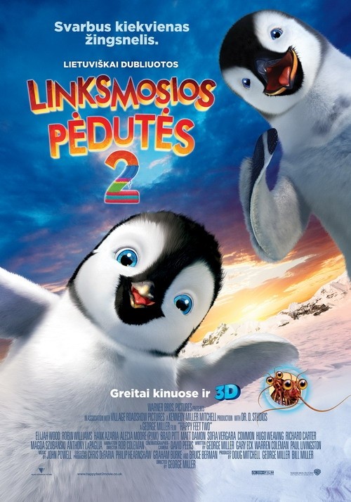Linksmosios pėdutės 2