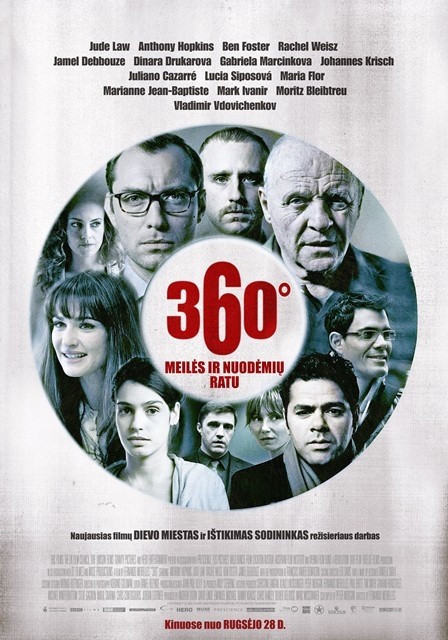 360 laipsnių: meilės ir nuodėmių ratu