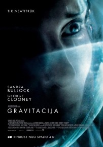Kino grandas Jamesas Cameronas juostą „Gravitacija“ pavadino geriausiu filmu apie kosmosą