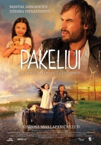 Po filmo „Pakeliui“ plakato fotosesijos gražuolis Džesikos Vienažindytės šuo at...