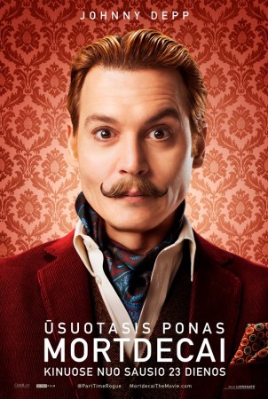 Ūsų mėnesį – lapkritį – Johnny Deppas pasaulio gatvėse pasitiko ūsuotojo pono M...