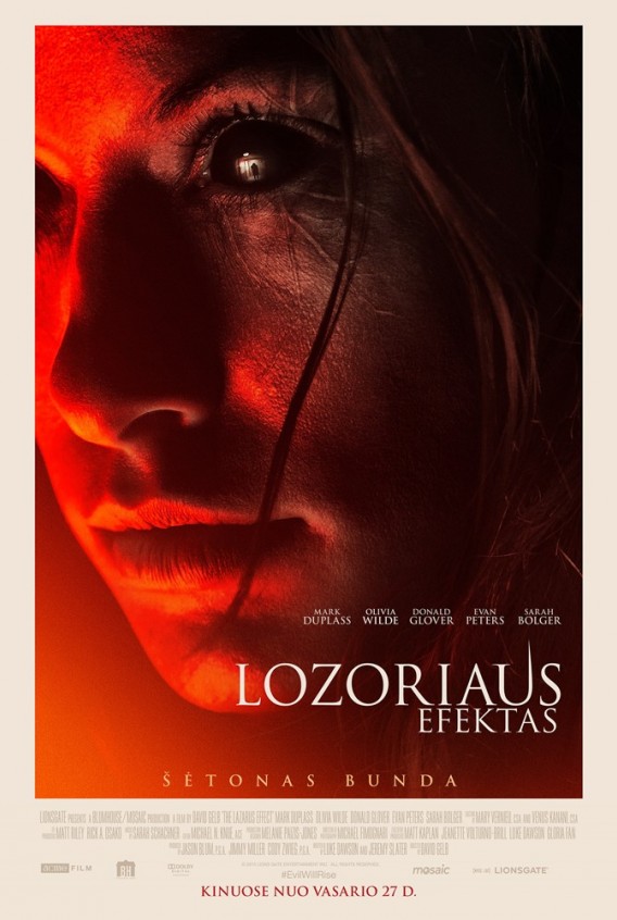 Siaubo trileris „Lozoriaus efektas“ su Olivia Wilde baugina: po žaidimų su mirtimi moteris grįš iš anapus