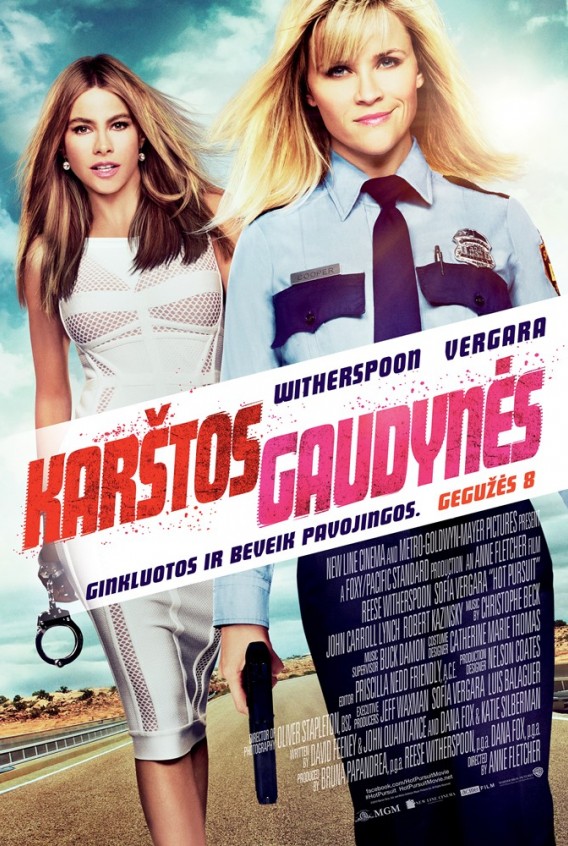 Komedijoje „Karštos gaudynės“ Sofia Vergara ir Reese Witherspoon pasirodys vienais apatiniais