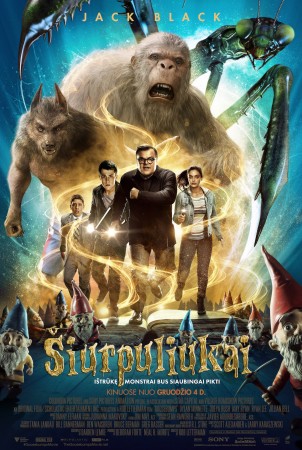 Siaubo komediją „Šiurpuliukai“ mamos lygina su itin populiaria Kakės Makės isto...