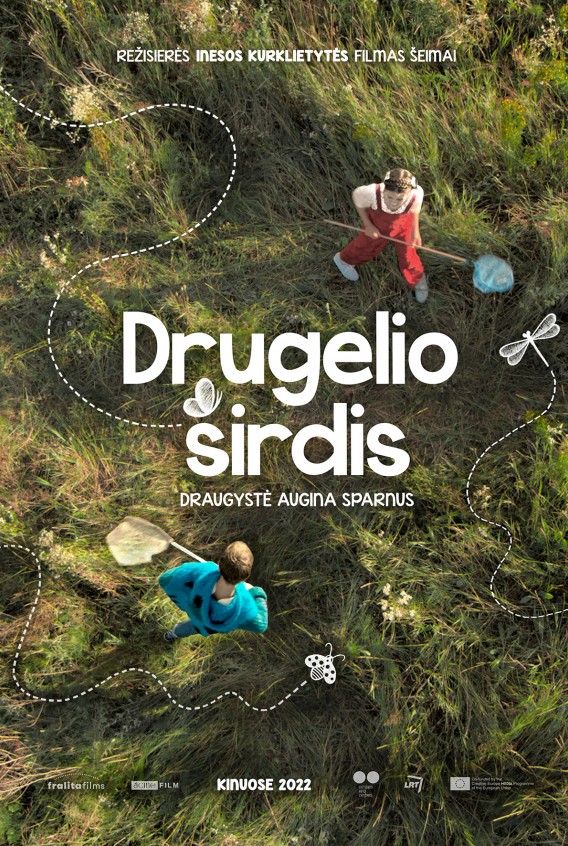 „Drugelio širdis“ pradeda tarptautinę kelionę – pasaulinė premjera paskelbta svarbiame Vokietijos festivalyje 