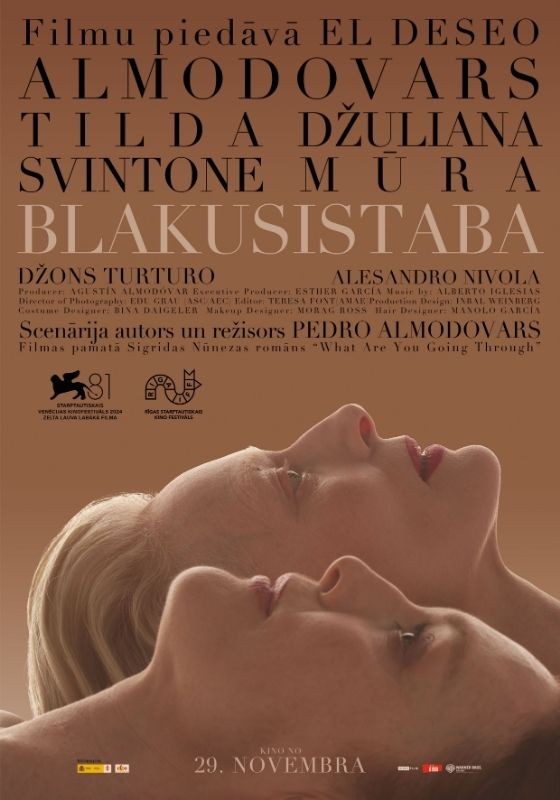Venēcijas filmu festivāla galveno balvu ieguvusi spāņu režisora Pedro Almodovara filma 