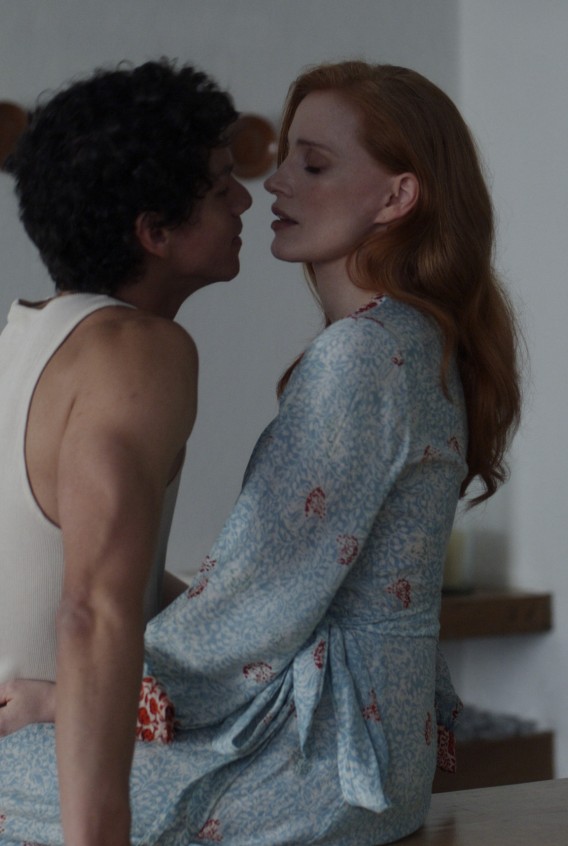 Erotinėje dramoje „Uždraustos svajos“ nusifilmavusi Jessica Chastain: teko už durų palikti savo įsitikinimus